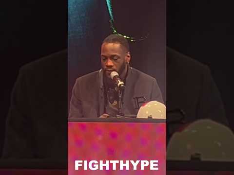 Deontay wilder heartbreaking words on loss of hunger & last stand vs zhilei zhang