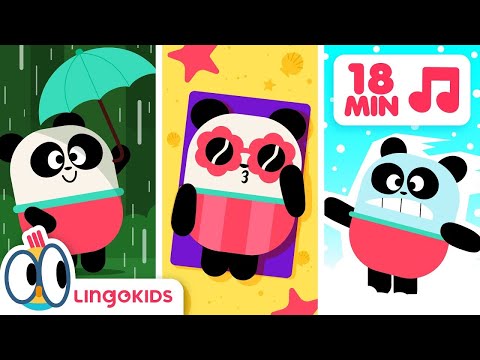 How's the Weather? 🌈⛅ WEATHER SONGS FOR KIDS | Lingokids