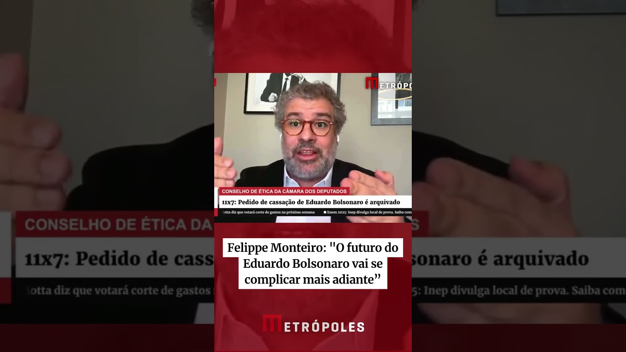 “O futuro do Eduardo Bolsonaro vai se complicar mais adiante”, observa Felippe Monteiro