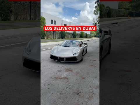 Me toc贸 un Ferrari de Delivery en DUBAI.