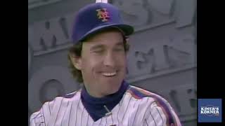 Kiner's Korner April 21, 1986 Gary Carter and Tim Teufel