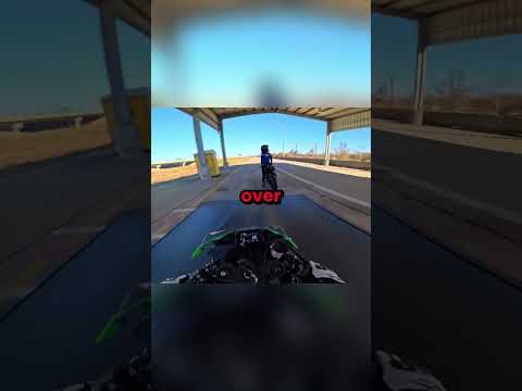 I got chase down by a biker girl     Credit: @Unknownriderr__