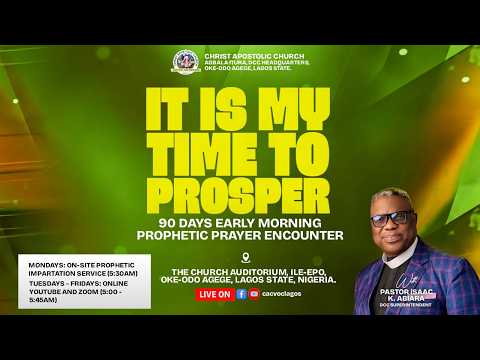 IT IS MY TIME TO PROSPER|| DAY 87 OF 90 || PROPHET S.K. ABIARA || AUGUST 13TH 2026