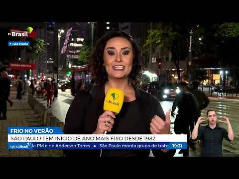 São Paulo tem início de ano mais frio desde 1982