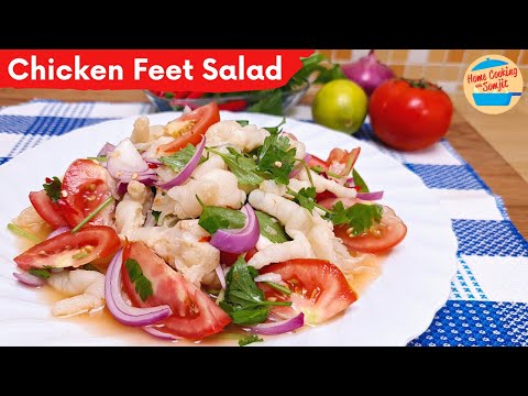 Thai Chicken Feet Salad
