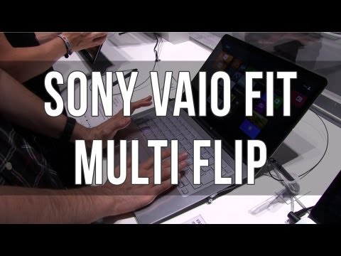 (ENGLISH) Sony Vaio Fit Multi Flip laptops - 13, 14 and 15 inch models