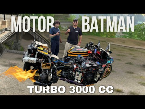 VIRAL 🔥 PERUBAHAN MOTOR BATMAN ASLI INDONESIA PAKAI TURBO ‼️