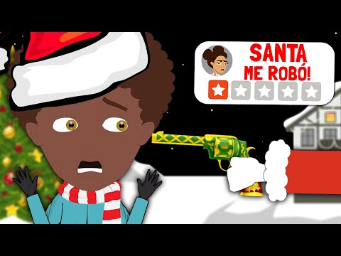 SANTA ME ATRACA en Villa de Navidad de 1 Estrella 😱