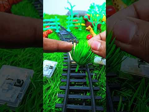 RC Train vs Wooden Matchstick Bridge😱 Real Crash | remote control train#shorts #rccars #mrtoysupdate