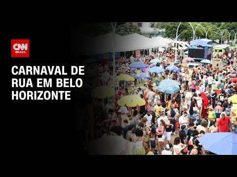 ​Folia em BH deve ter mais de 500 blocos nas ruas | AGORA CNN