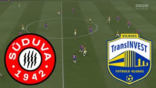 🔴Suduva vs FK TransINVEST | A Lyga | LIVE | FIFA 21 Gameplay