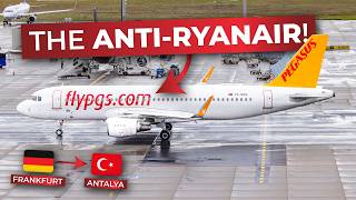 Surprising flight on PEGASUS Airbus A320neo from Frankfurt to Antalya! | BRUTALLY HONEST REVIEW