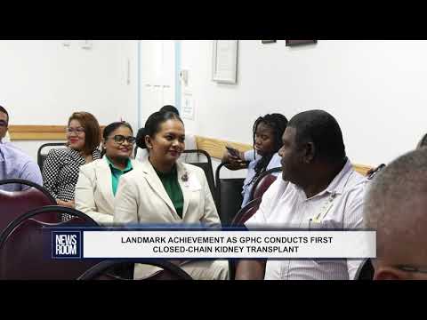 YouTube video thumbnail: Landmark Achievement As GPHC Conducts First Closed Chain Kidney Transplant