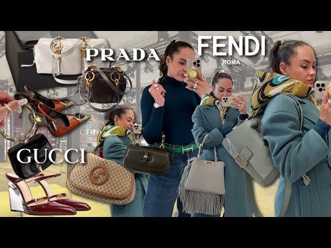 *NEW BAG RELEASES* Luxury Shopping Vlog 2025 ft. YSL, Gucci, Fendi etc.