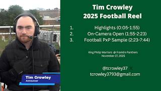 Tim Crowley Football Reel 2025