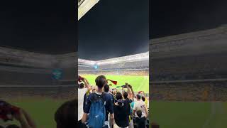 Fenerbahçe - Lazio Muhteşem gol sevinci - Tribün çekimi / Amazing goal celebration