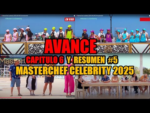 Avance MasterChef Celebrity 2025 CAPITULO 6 MIERCOLES #masterchef #masterchefcelebrity2025