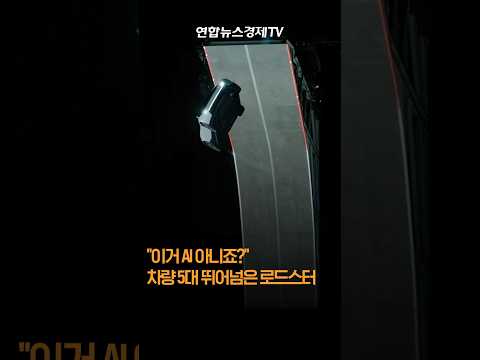 "이거 AI 아니죠?" 차량 5대 뛰어넘은 로드스터