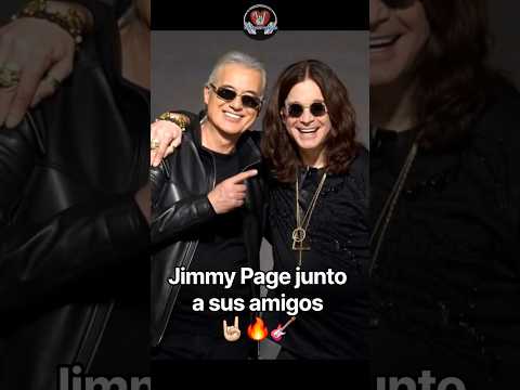Jimmy Page de Led <strong>Zeppelin</strong> junto a sus amigos rockstars 🤘🏻 #rock #jimmypage #friends