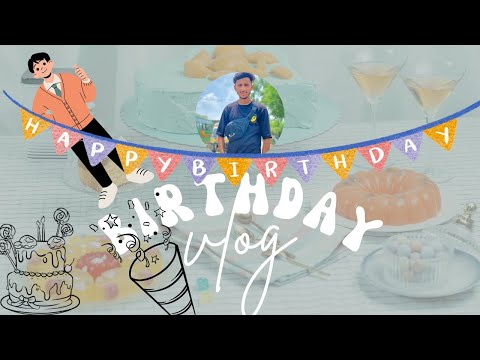 My Happy Birthday or First Vlog 🎁 #viral #vlog #trending