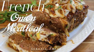 Don’t Miss This French Onion Meatloaf with a Country Twist!