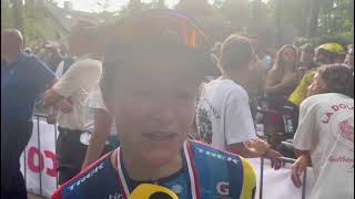Loes Adegeest met gemengde gevoelens na brons op NK wielrennen: "We gingen voor de titel"