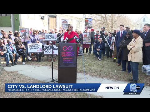 YouTube video thumbnail: City of Milwaukee Takes out-of-State Landlord to Court