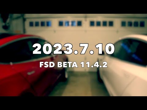 Tesla Software Update | FSD Beta v11.4.2 | 2023.7.10