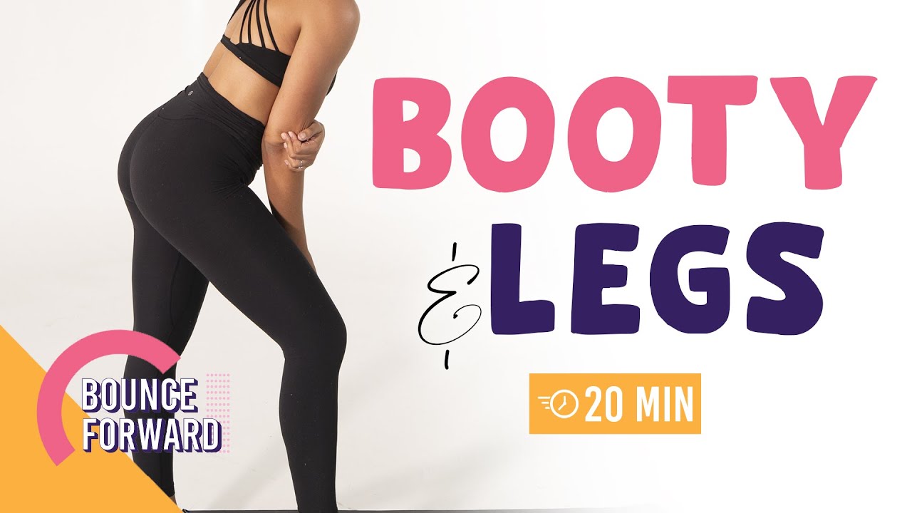 Booty & Legs Workout - Bounce Forward - Grow with Jo