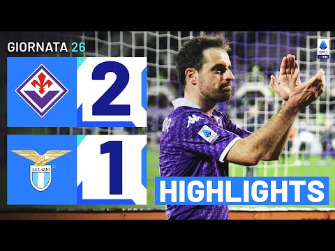 FIORENTINA-LAZIO 2-1 | HIGHLIGHTS | 26ª GIORNATA | SERIE A TIM 2023/24