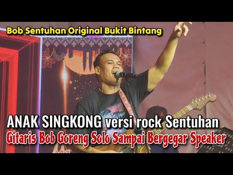 Bob Sentuhan Konsert Bawak lagu Anak Singkong versi rock di Medan Mara 