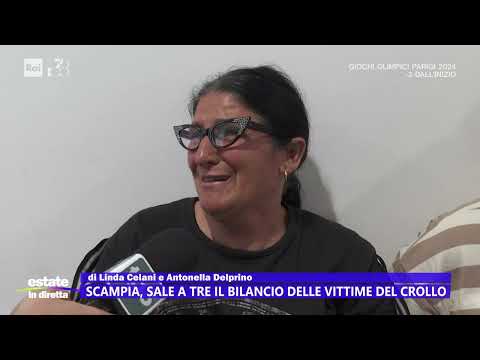 Scampia, la terza vittima e la protesta degli sfollati - Estate in diretta 24/07/2024