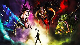 A JOURNEY INTO THE HEART OF THE REALMS OF THE CHAOS GODS (ALL PARTS) - Warhammer Fantasy Lore