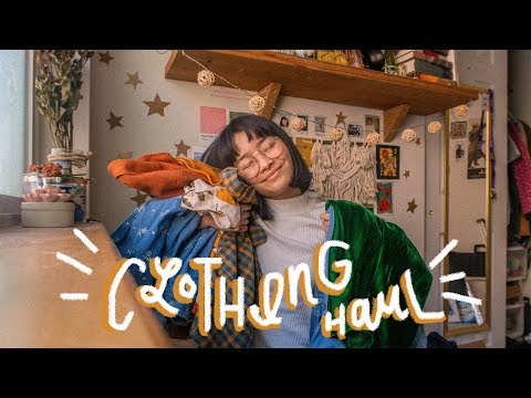 clothing haul 👖🌟 // thrifted + vintage-styled