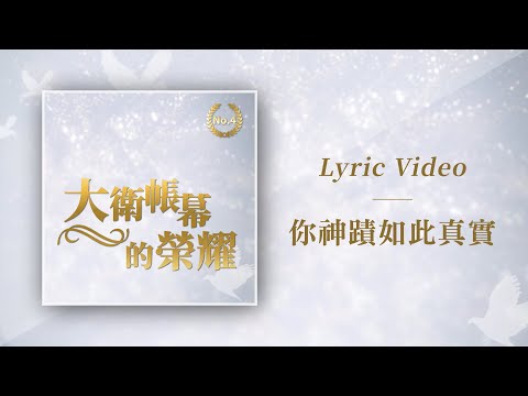 大衛帳幕的榮耀【祢神蹟如此真實 / Miracles Are Real】Official Lyric Video