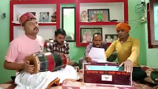 जित्तू खरे ने बजाई शानदार ढोलक।‌। उमेश खरे के साथ।।