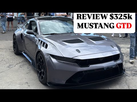 WOW! UNDER the HOOD & INSIDE $325K MUSTANG GTD SUPERCAR!