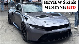 WOW! UNDER the HOOD & INSIDE $325K MUSTANG GTD SUPERCAR!