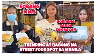 MANILA NEWEST MUST VISIT STREET FOOD AT PASIG RIVER ESPLANADE | NENENG B CHOCO LAVA XIAO LONG BAO