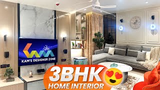 3BHK Home Interiors @eon homes Hinjewadi phase | Best Interior Designer in Pune | Kams Designer Zone
