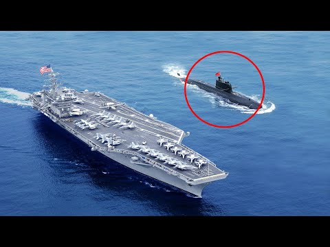 Chinese Submarine Approaches US Aircraft Carrier – What Happens Next?