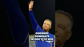 1,000 managerial wins for Doc. 10 wins for Wrobo in 2026 . More Dodgers home run power. 😳