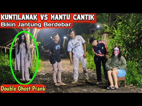 Prank Hantu Cantik dan Kuntilanak Nakal - Prank Hantu Viral Lucu || Beautiful Ghost Prank