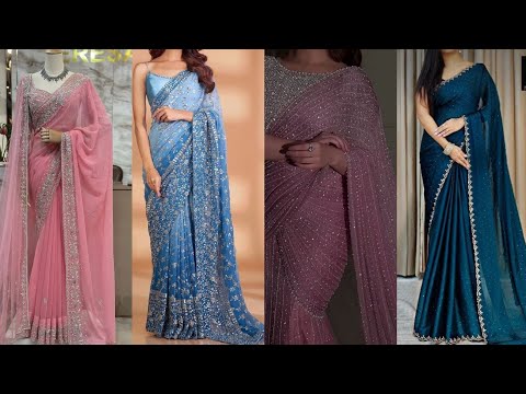 Most Beautiful Trendy saree design's ❤️@officialfashionbeauty