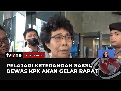 Dewas Kpk Godok Keterangan Saksi Kasus Dugaan Pelanggaran Etik Tvone