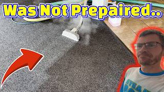 I thought This carpet was RUINED!.... Till This Happened.. Amazing Cleaning Transformation!