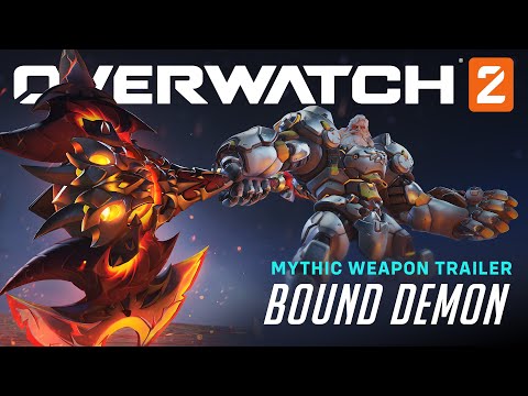 Overwatch 2 | Mythic Bound Demon Reinhardt Weapon Skin Trailer