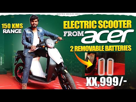 ACER Electric Scooter Initial Impressions | 150 Kms Range | Electric Vehicles India