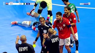 ملخص مباراة مصر و الجزائر | المباراة الفاصلة للتأهل إلى كأس العالم لكرة قدم الصالات 21-10-2026