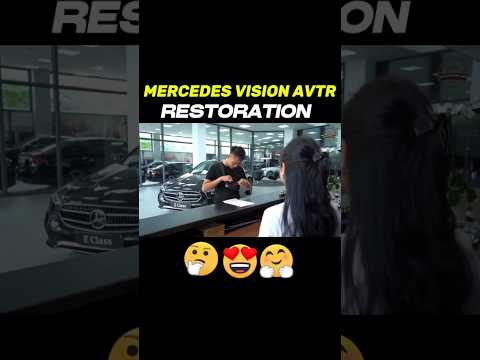 A Mercedes Vision AVTR Made of Wood? Watch This Futuristic Handmade Build#shortsfeed